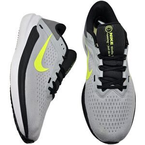 Nike Air Winflo 10 Grey Volt Mens 12 Running Shoes Sneakers